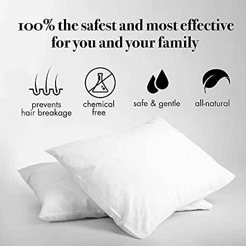 100% Mulberry Silk Pillowcase, Queen Pillowcases for Skin Care and Healthy Hair, Soft Silk Fabric, Queen Size - Meili and Grace