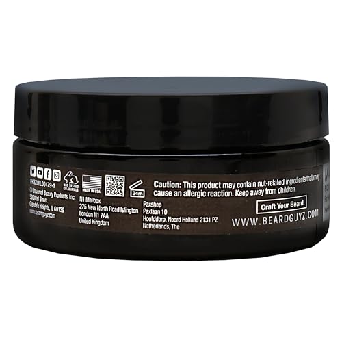 Beard Guyz Matte Styling Clay - Strong Hold Clay for Beard & Hair, 3 oz