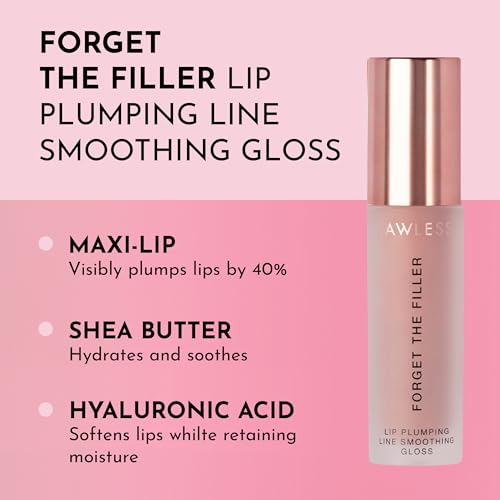 Lawless Forget The Filler Lip Plumper Gloss - Nudie Pink