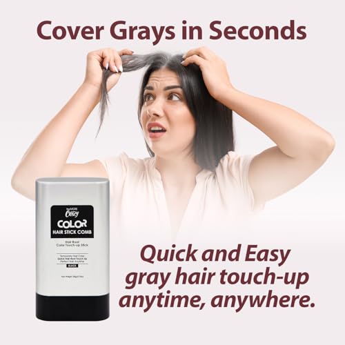 Hair Color Stick with Comb - Root Touch-Up for Men & Women