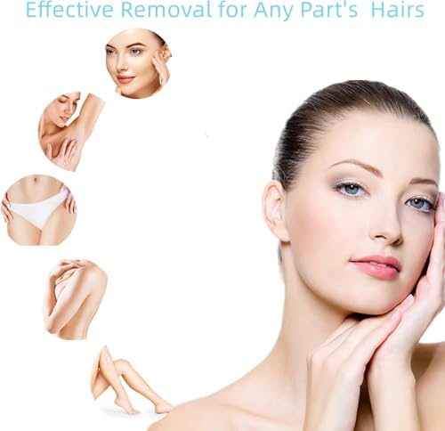 2 Pack Replacement Heads for Flawless Generation 2 Facial Hair Remover - Compatible & Dual-Blade