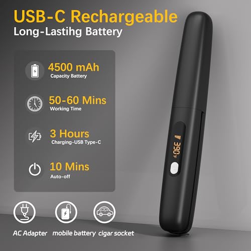 Cordless Mini Hair Straightener & Curler - 2 in 1 Ceramic Iron