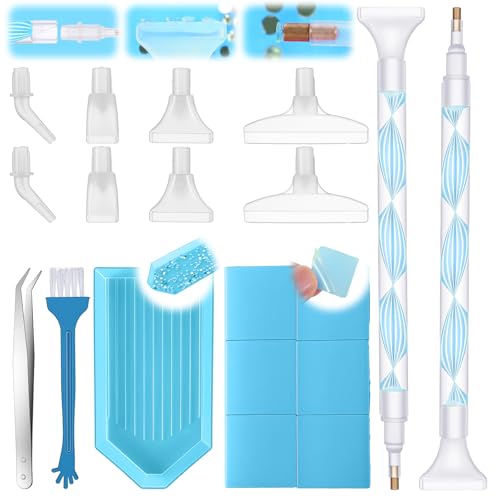 Rhinestone Picker Tool Kit with 8 Tips for Nail Art & Jewelry