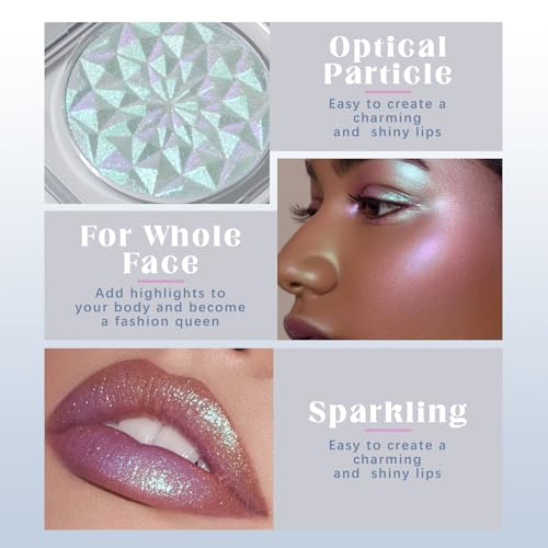 Chameleon Mermaid Glitter Eyeshadow - Color Shifting Duochrome