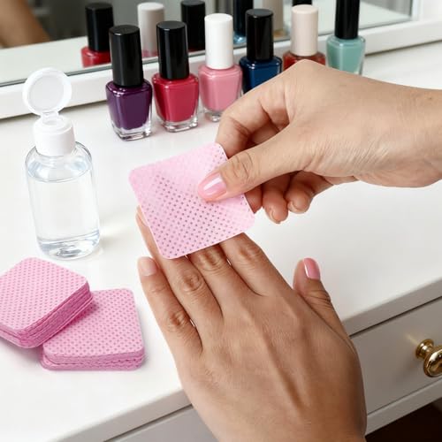 720 Pcs Lint-Free Nail Wipes Set - Absorbent, Soft, Non-Woven for Nail Care - Variation of THIS listing 720