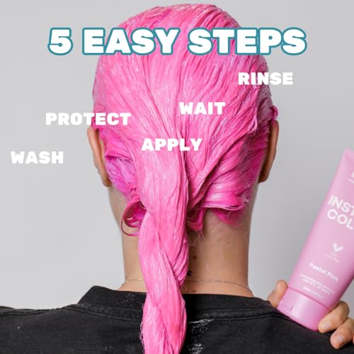 Brite Vegan Semi-Permanent Hair Color - Pastel Pink