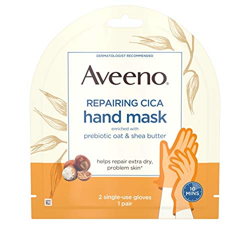 Aveeno Repairing CICA Hand Mask Gloves with Shea Butter - 36 Pack