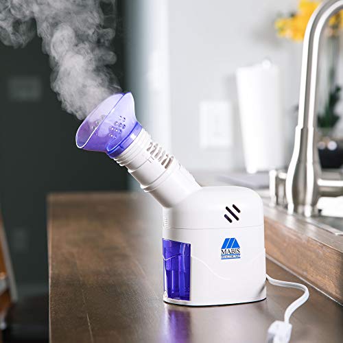 MABIS Facial Steamer with Aromatherapy Diffuser & Face Mask