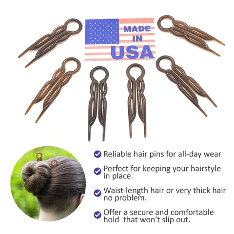 Good Hair Days Magic-Grip Hairpins – 10 U-Pins for Strong Hold