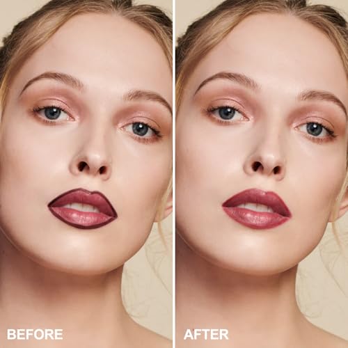 Lip Stain Peel Off - Long Wear Tattoo Lip Liner, Waterproof & Transfer-proof Peel Off Lip Stain with Matte Finish, Lip Tint For All Skin Types (Red, 1 Count(Pack of 1))