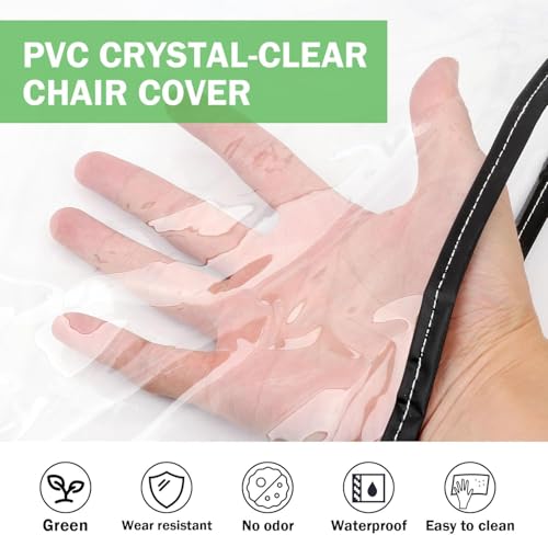 Salon Chair Cover 20x15" Square Protector Waterproof