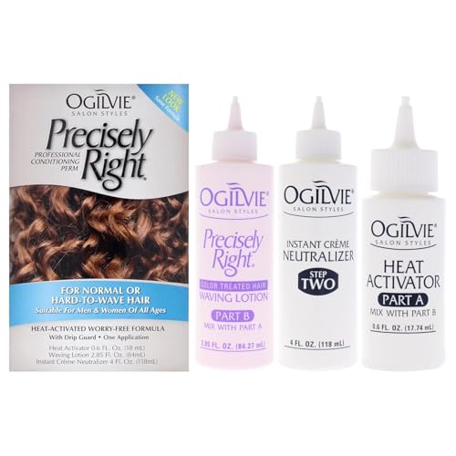 Ogilvie Salon Styles Professional Perm Kit for Home Use