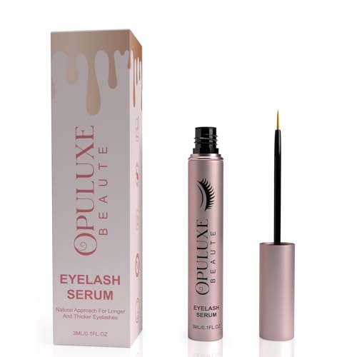 Eyelash Growth Serum - Vegan & Organic Formula for Thicker Lashes