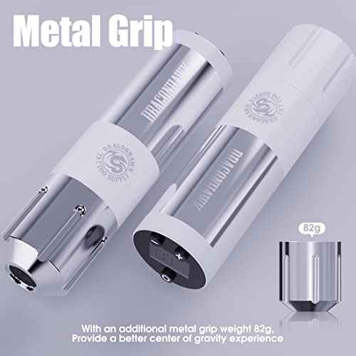 Dragonhawk Tattoo Kit Rotary Cordless S1 Plus Pen Gun Machine 10Pcs Needles Cartridges Black Ink for Beginners Practice