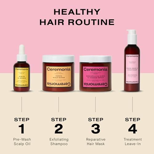Ceremonia Guava Spa-Liday Hair Treatment Kit - Deep Conditioning & Frizz Control