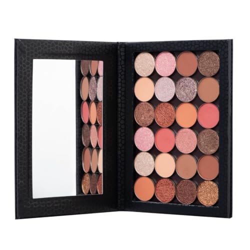 Allwon Magnetic Makeup Palette with Mirror - Empty