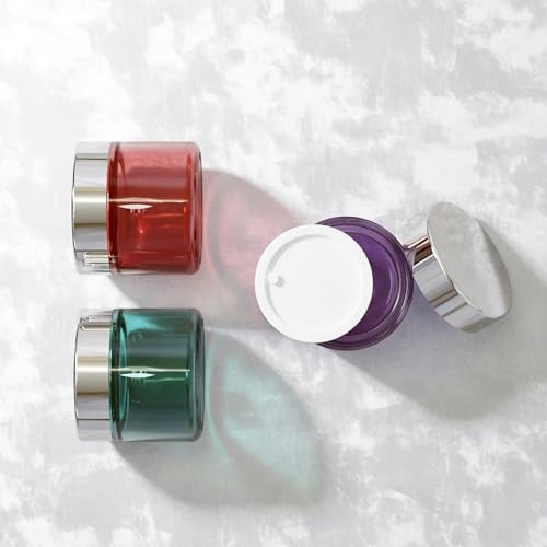 12Pack 2oz Small Glass Jars with Lids, 2 oz Travel Jars with Inner Liners,2 Ounce Travel Containers for Toiletries Cosmetics Containers,Cream Lotion,Body Scrub(12 Pack (2oz))