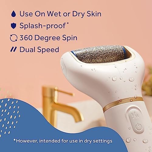 Pedi Perfect Spa Pampering Kit - Electric Foot File & Masks