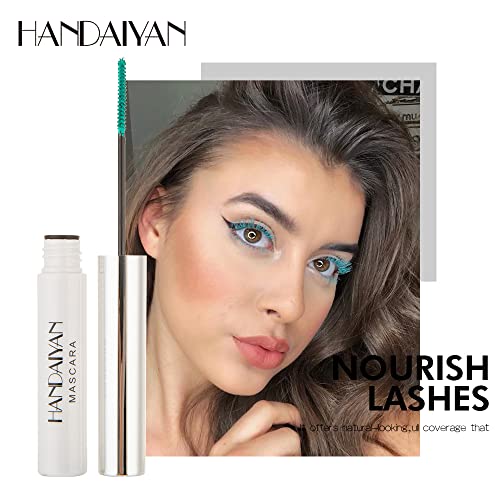 6-Color Mascara Set Waterproof Long Lasting Eye Makeup