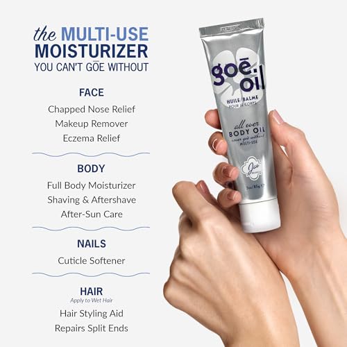 Jao Brand Go? Oil | All over Hand, Face, & Body Oil | Intensive Moisturizer & Hydrator With Natural Oil Extracts | Plant-Based, Gluten-Free | No Parabens & Sulphates | 3 oz