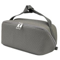 hhhouu Large PU Leather Makeup Bag with Handle, Travel Cosmetic Organizer Case, Waterproof Toiletry Bag, Portable Storage Pouch for Accessories and Brushes, Ideal Gift for Women HO-CB01