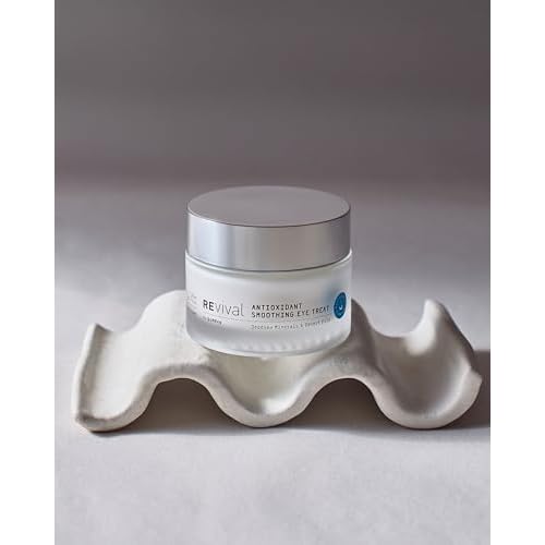 REvival Antioxidant Soothing Eye Treatment - Anti-Aging, Hydrating & Smoothing Fine Lines - Eye Moisturizer with Argan, Jojoba & Aloe for All Skin Types-30ml | 1oz