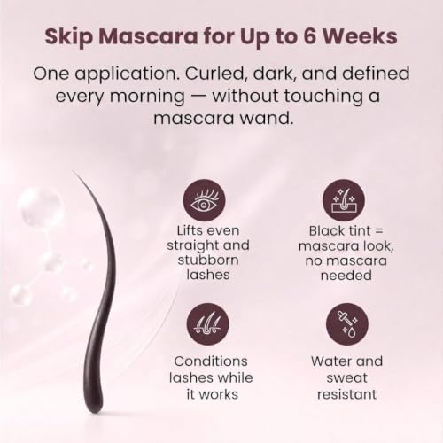 Livia Korean Lash Lift & Color Kit – 3 Full Applications for Salon-Curled Lashes