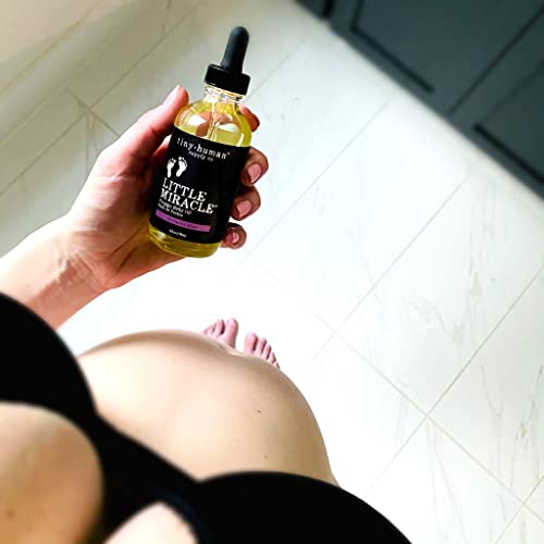Little Miracle Preggo Belly Oil (Fragrance Free) for Pregnancy Stretch Marks and Itching