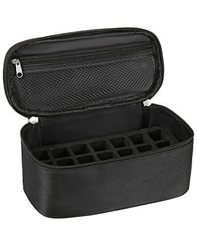 Lipstick Organizer Bag with 21 Compartments - Travel Makeup Case
