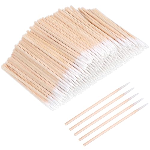 1000 Pcs Pointed Tip Cotton Swabs Makeup Precision Applicator