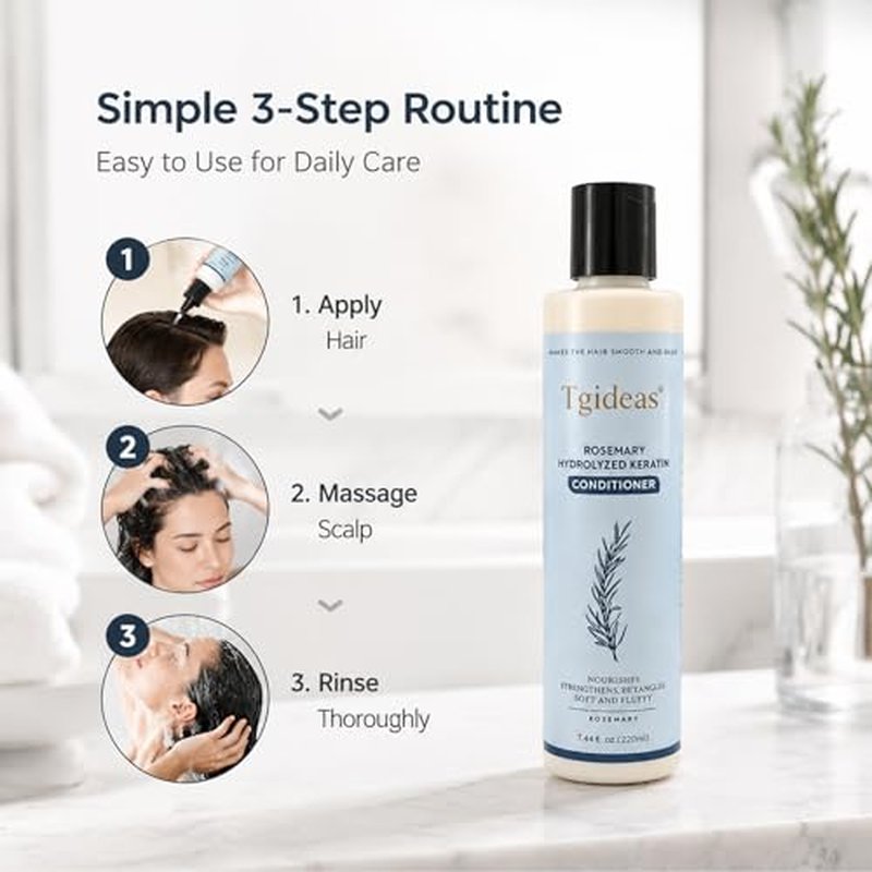 Tgideas Hair Growth Shampoo & Conditioner Set - Volumizing Duo for All Hair Types