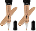 L.A. Girl HD Pro Concealer Light Tan GC960 (Pack of 2)