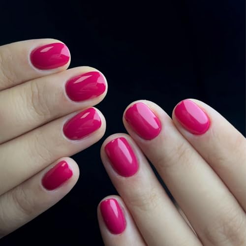 COSMOO 15ml Hot Pink Quick Dry Nail Polish
