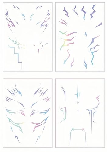 Rumi Temporary Tattoo Stickers - Heat Transfer Cosplay Body Art