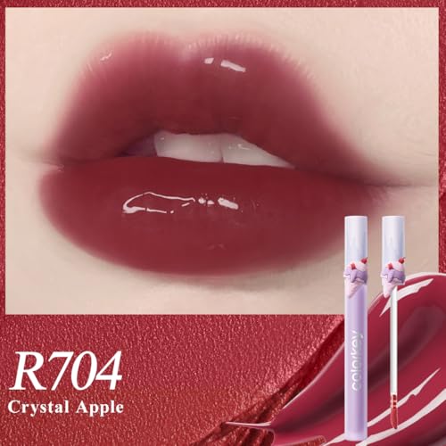 COLORKEY Air Lip Glaze - Ice Cream Edition, Hydrating Mirror Shine Lip Gloss