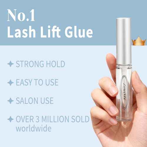 Lash Lift Glue 1PCS, Lash Lift Adhesive, Eyelash Perm Glue for Lash Lifting and Curling Strong Sticky Hold Eyelash Perm