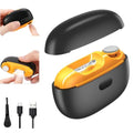 Lumzist Electric Nail Clipper with Grinder - Quiet, Painless Trimming