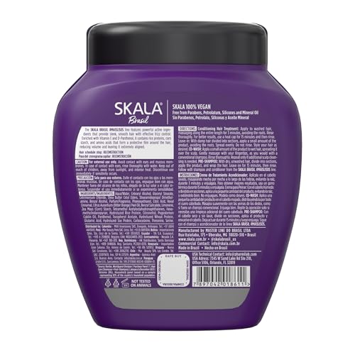 SKALA 2 in 1 Treatment Cream & Leave In Conditioner for Frizz-Prone Hair, 1000g