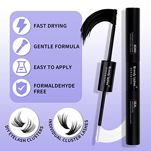 Lash Clusters Kit - DIY Eyelash Extensions with Bond & Tools