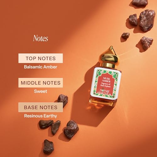Nemat Musk Amber Perfume Oil 10ML - Concentrated Fragrance for Men & Women