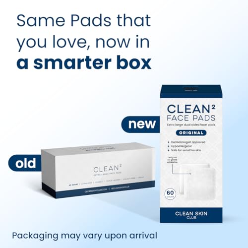 Clean Skin Club Clean² Pads 2.0 - No-Shed Cotton Face Pads