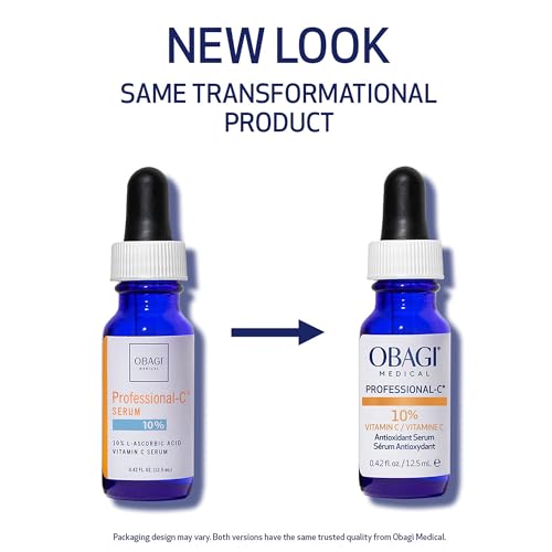 Obagi Medical Professional-C Vitamin C Serum ? Helps Brighten Skin Tone and Minimize the Appearance of Fine Lines & Wrinkles ? Safe for Sensitive Skin