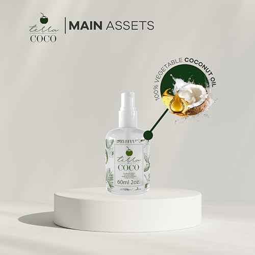 YBERA PARIS TERRACOCO COCONUT ELIXIR | Vegan | Moisturizes and Nourishes | Ideal for Extremely Dry and Worn Hair Damaged by Sun or Chemicals