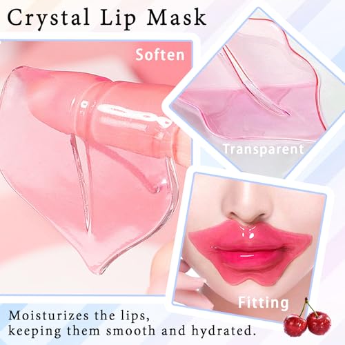 30-Piece Moisturizing Lip Mask Set – Overnight Hydrating Lip Patches