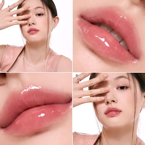 rom&nd Glasting Color Gloss - Korean Lip Gloss, Plumping, High Shine