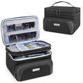 CURMIO Double Layer Hair Clipper Travel Case | Compatible Wahl/Andis