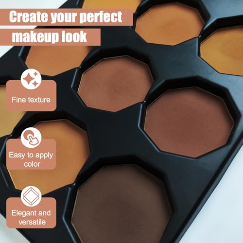 12-Color Contour Palette with Concealer & Brush Set