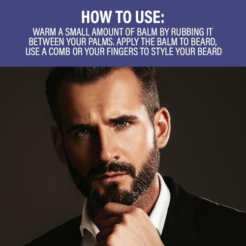 Graham Hill Arnage Soothing & Refreshing Face and Beard Balm for Men, 100ml - Men's Face Moisturizer, Vegan Beard Moisturiser for Men with Panthenol, Jojoba Oil & American Cuckoo Flower