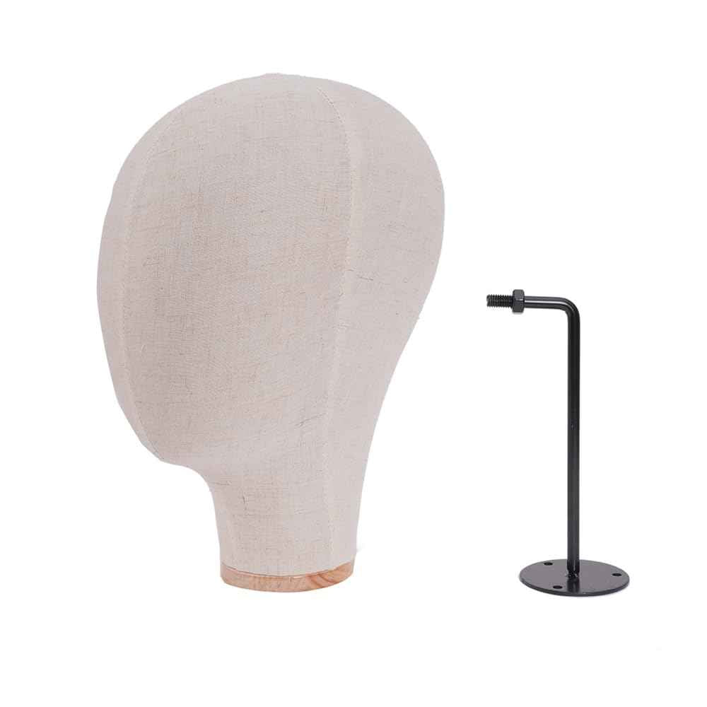 ZhuoYi Unpinnable Wall Mounted Mannequin Head For Wig Hat Display