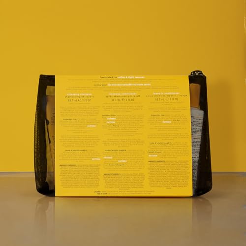PATTERN Travel Kit for Curly & Coily Hair - Leave-In, Intensive & Cleansing Shampoo